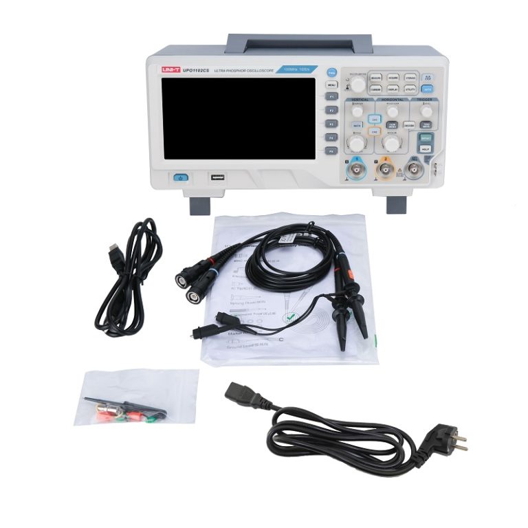 Máy hiện sóng Uni-T UPO1102CS (100Mhz, 2CH) 3 Máy hiện sóng Uni-T UPO1102CS (100Mhz, 2CH) - Ảnh 3