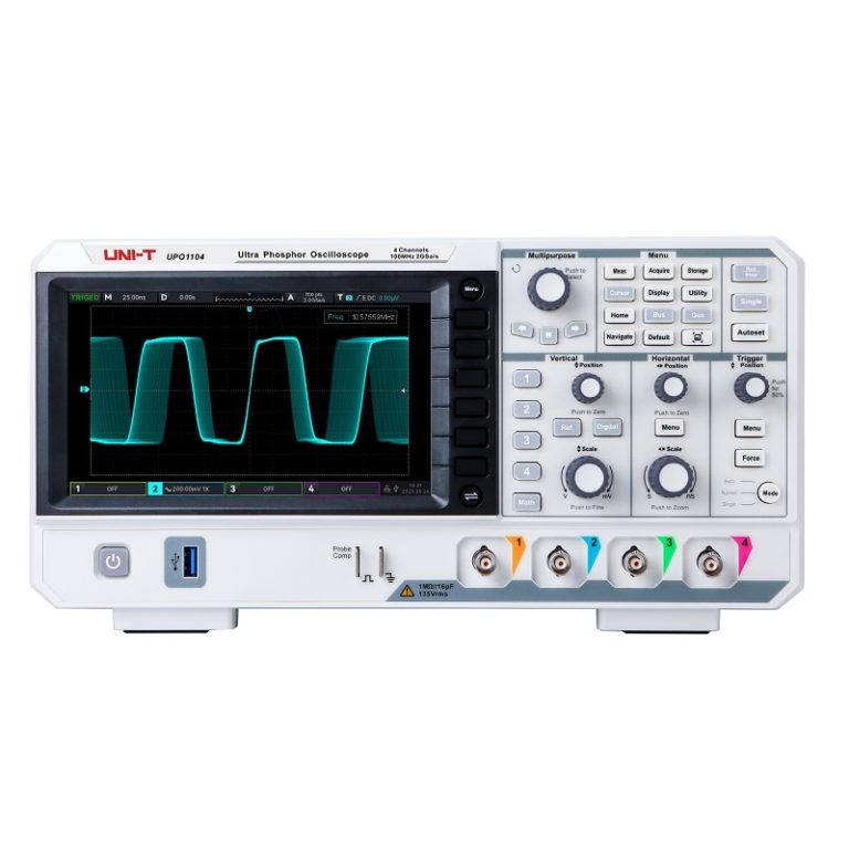 Máy hiện sóng Uni-T UPO1104 (100MHz, 4CH) 1 Máy hiện sóng Uni-T UPO1104 (100MHz, 4CH)