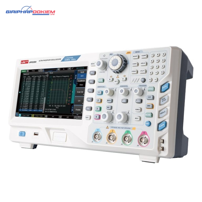 Máy hiện sóng Uni-T UPO2204 (200MHz, 4CH) 1 Máy hiện sóng Uni-T UPO2204 (200MHz, 4CH)
