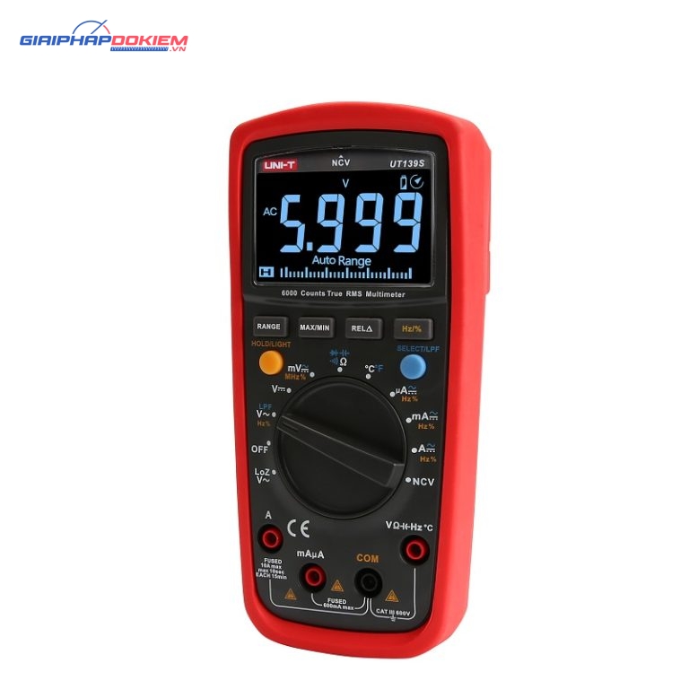 Đồng hồ vạn năng Uni-T UT139S (600V;10A) 1 Đồng hồ vạn năng Uni-T UT139S (600V;10A)