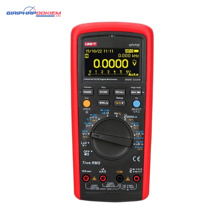 Đồng hồ vạn năng công nghiệp Uni-T UT171C (1000V;10A) 1 Đồng hồ vạn năng công nghiệp Uni-T UT171C (1000V;10A)