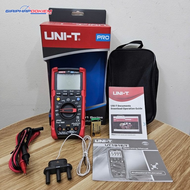 Đồng hồ vạn năng Uni-T UT191T (600V, 20A, 400°C) 3 Đồng hồ vạn năng Uni-T UT191T (600V, 20A, 400°C) - Ảnh 3