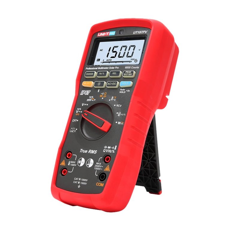 Đồng hồ vạn năng đo điện mặt trời Uni-T UT197PV (2500V) 1 Đồng hồ vạn năng đo điện mặt trời Uni-T UT197PV (2500V)