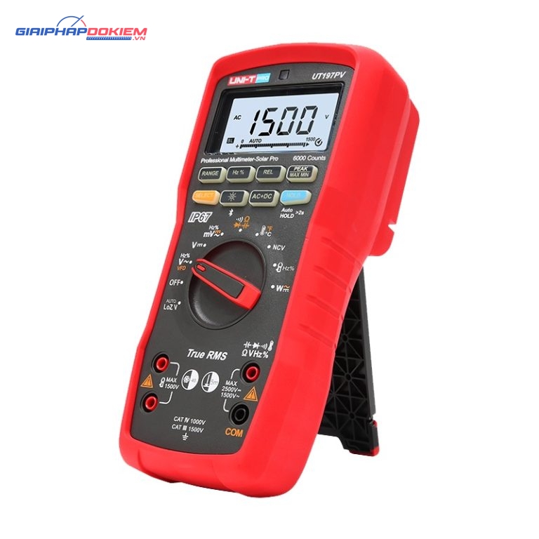 Đồng hồ vạn năng đo điện mặt trời Uni-T UT197PV (2500V) 1 Đồng hồ vạn năng đo điện mặt trời Uni-T UT197PV (2500V)