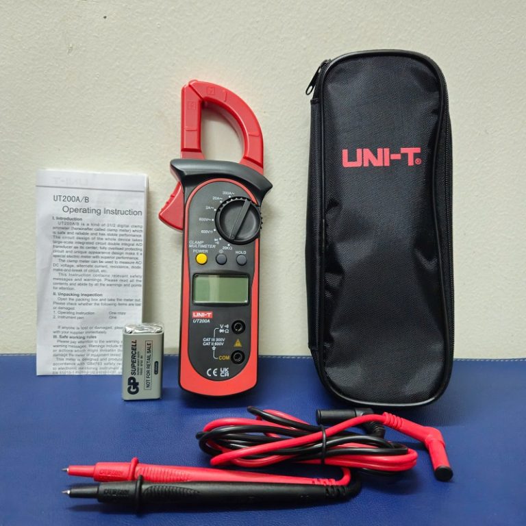 Ampe kìm Uni-T UT200A (200A;AC) 3 Ampe kìm Uni-T UT200A (200A;AC) - Ảnh 3