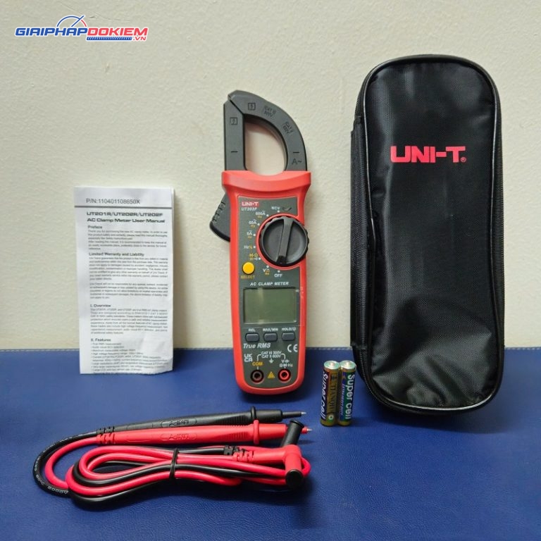 Đồng hồ ampe kìm Uni-T UT202F (600A;AC) 3 Đồng hồ ampe kìm Uni-T UT202F (600A;AC) - Ảnh 3