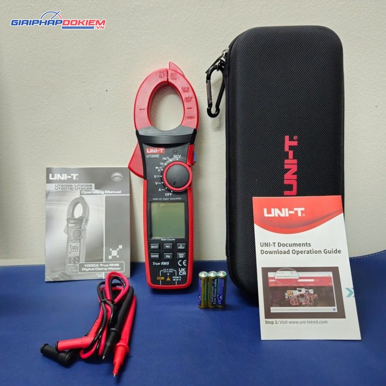 Ampe kìm Uni-T UT205E (1000A; AC) 3 Ampe kìm Uni-T UT205E (1000A; AC) - Ảnh 3