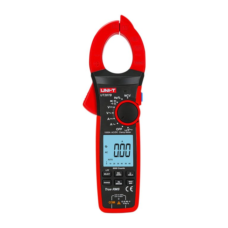 Ampe kìm đo dòng AC/DC Uni-T UT207B (1000A;1000V) 1 Ampe kìm đo dòng AC/DC Uni-T UT207B (1000A;1000V)
