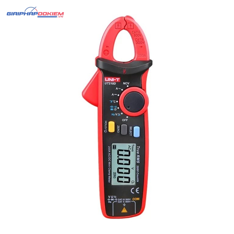 Ampe kìm AC/DC Uni-T UT210D (200A;600V) 1 Ampe kìm AC/DC Uni-T UT210D (200A;600V)