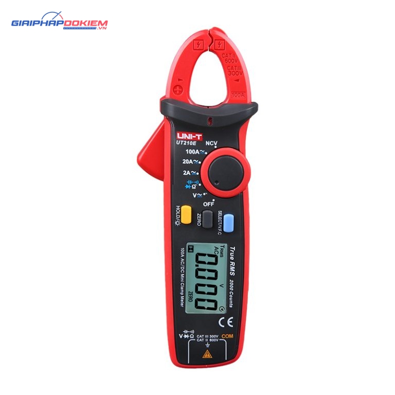 Ampe kìm AC/DC Uni-T UT210E (100A, 600V) 1 Ampe kìm AC/DC Uni-T UT210E (100A, 600V)