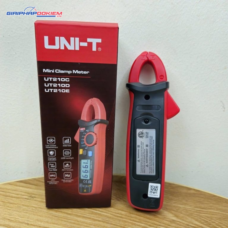 Ampe kìm AC/DC Uni-T UT210E (100A, 600V) 2 Ampe kìm AC/DC Uni-T UT210E (100A, 600V) - Ảnh 2