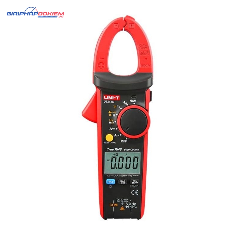 Ampe kìm Uni-T UT216C (AC;DC;600A) 1 Ampe kìm Uni-T UT216C (AC;DC;600A)