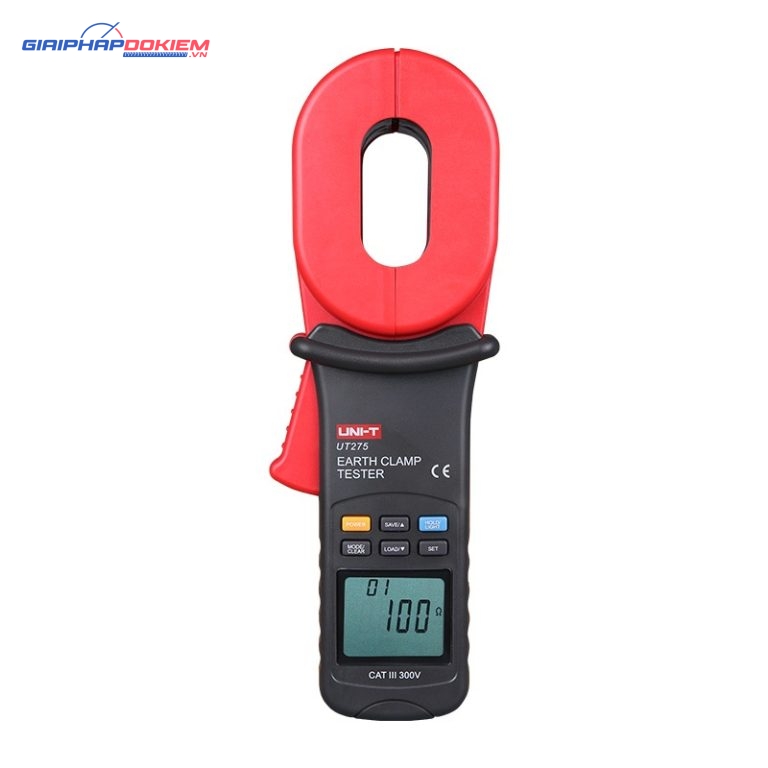Ampe kìm đo điện trở đất Uni-T UT275 (0Ω-1000Ω;30A) 1 Ampe kìm đo điện trở đất Uni-T UT275 (0Ω-1000Ω;30A)