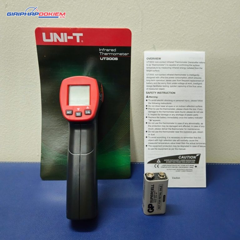 Máy đo nhiệt độ hồng ngoại Uni-T UT300S (400°C) 2 Máy đo nhiệt độ hồng ngoại Uni-T UT300S (400°C) - Ảnh 2