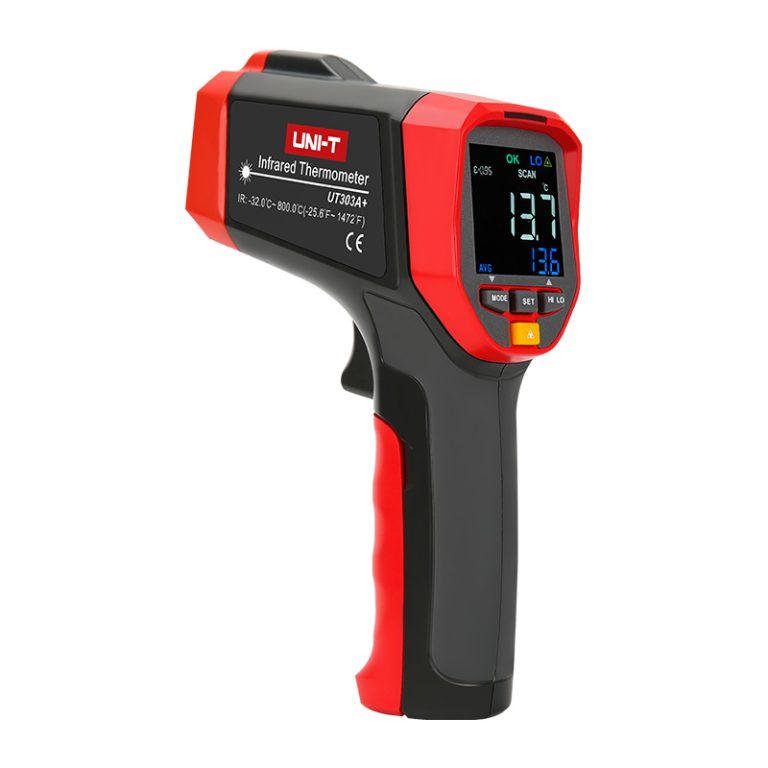 Máy đo nhiệt độ hồng ngoại Uni-T UT303A+(800°C) 1 Máy đo nhiệt độ hồng ngoại Uni-T UT303A+(800°C)