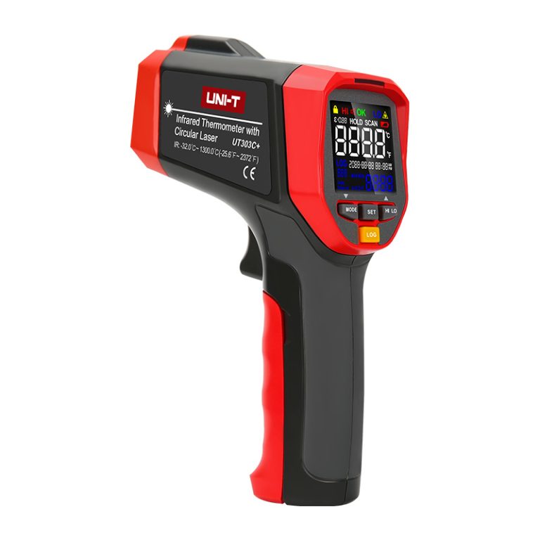 Máy đo nhiệt độ hồng ngoại Uni-T UT303C+(1300°C) 1 Máy đo nhiệt độ hồng ngoại Uni-T UT303C+(1300°C)