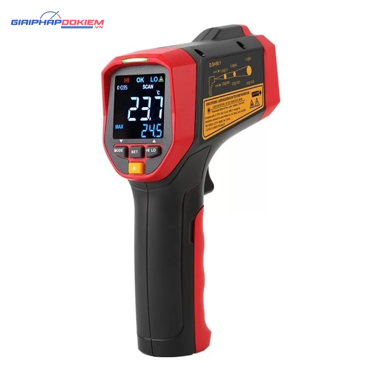 Thiết bị đo nhiệt độ hồng ngoại Uni-T UT305S (2000°C) 1 Thiết bị đo nhiệt độ hồng ngoại Uni-T UT305S (2000°C)