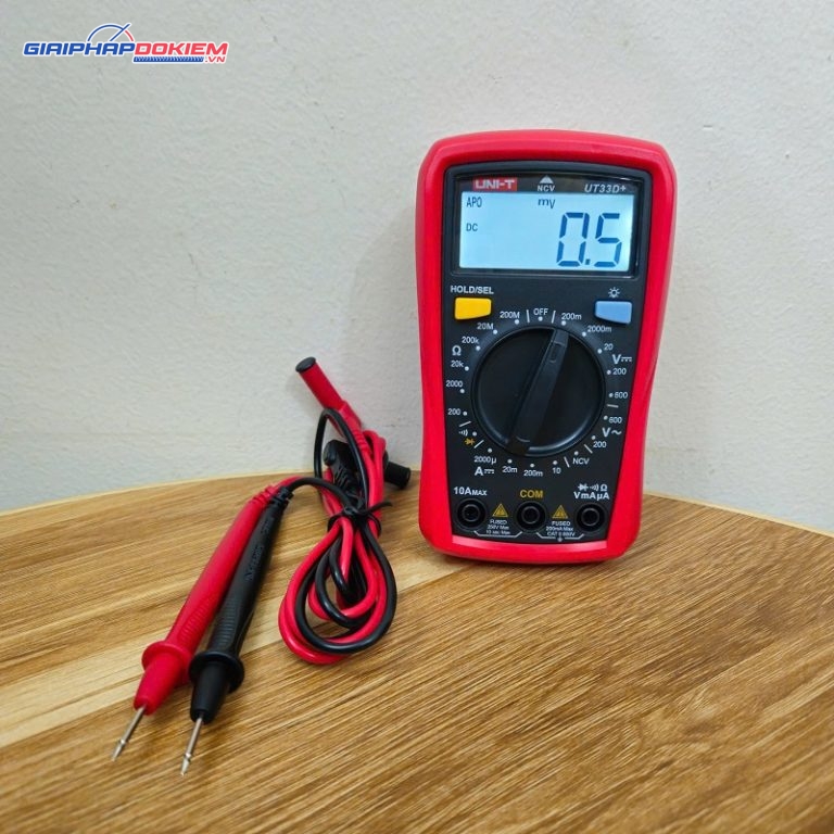 Đồng hồ vạn năng Uni-T UT33D+(600V;10A) 3 Đồng hồ vạn năng Uni-T UT33D+(600V;10A) - Ảnh 3