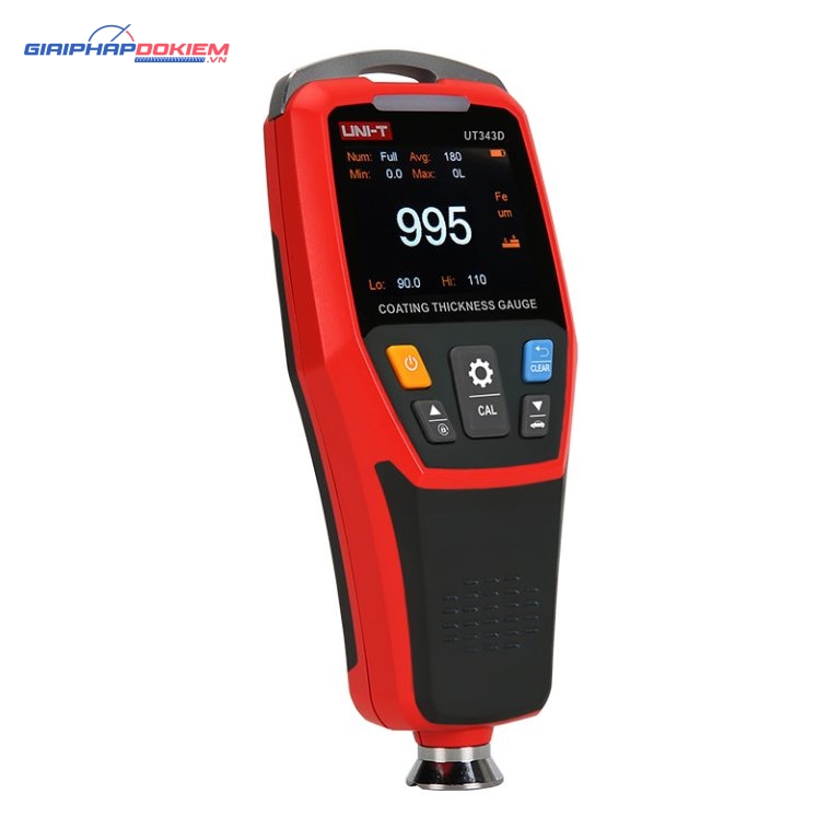 Máy đo độ dày lớp phủ UNI-T UT343D (1250um) 1 Máy đo độ dày lớp phủ UNI-T UT343D (1250um)