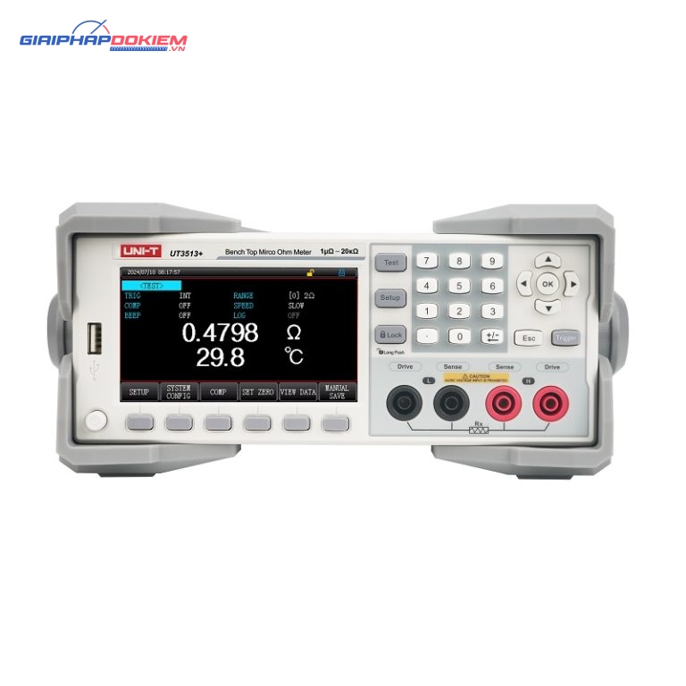 Máy đo điện trở thấp Uni-T UT3513+ (1μΩ-20kΩ) 1 Máy đo điện trở thấp Uni-T UT3513+ (1μΩ-20kΩ)