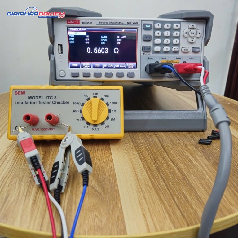Máy đo điện trở thấp Uni-T UT3513+ (1μΩ-20kΩ) 2 Máy đo điện trở thấp Uni-T UT3513+ (1μΩ-20kΩ) - Ảnh 2