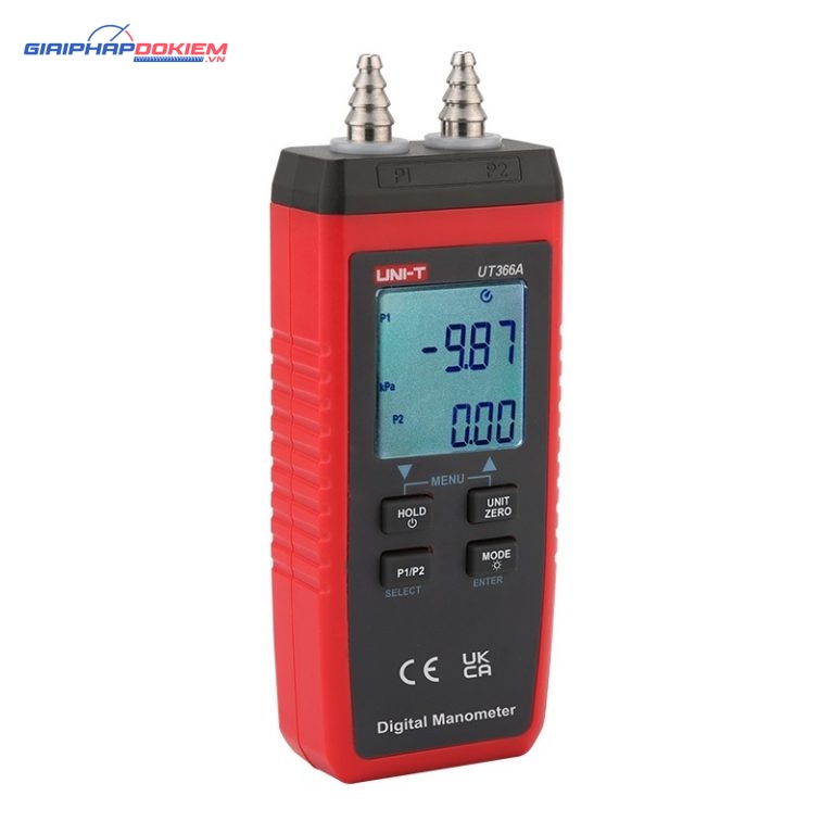 Máy đo áp suất chênh lệch Uni-T UT366A (150mbar) 1 Máy đo áp suất chênh lệch Uni-T UT366A (150mbar)