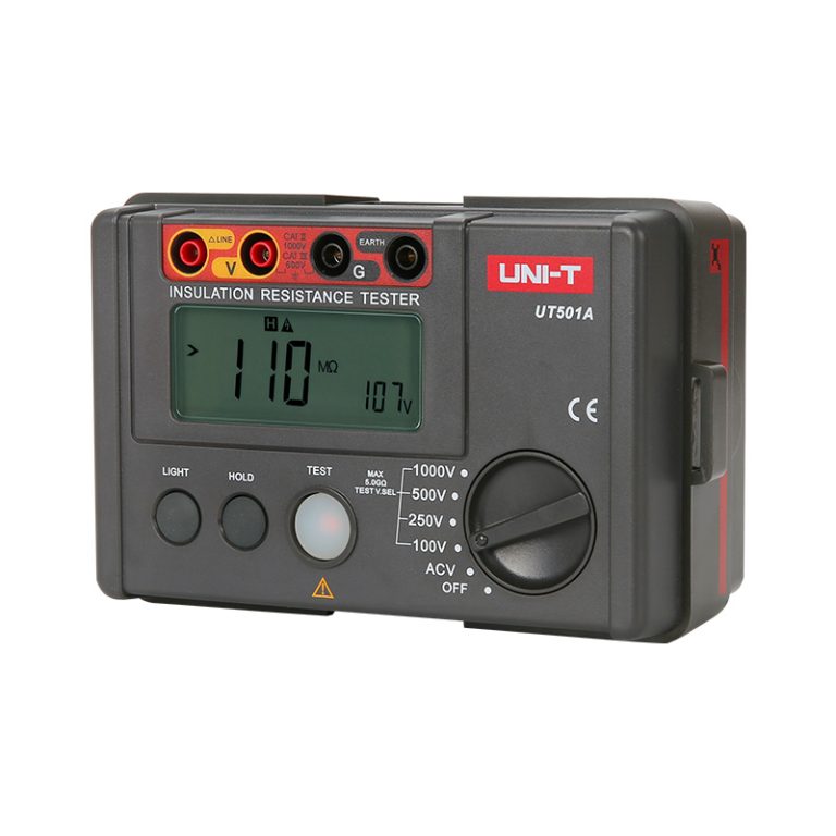 Máy đo điện trở cách điện Uni-T UT501A (1000V/5GΩ) 1 Máy đo điện trở cách điện Uni-T UT501A (1000V/5GΩ)