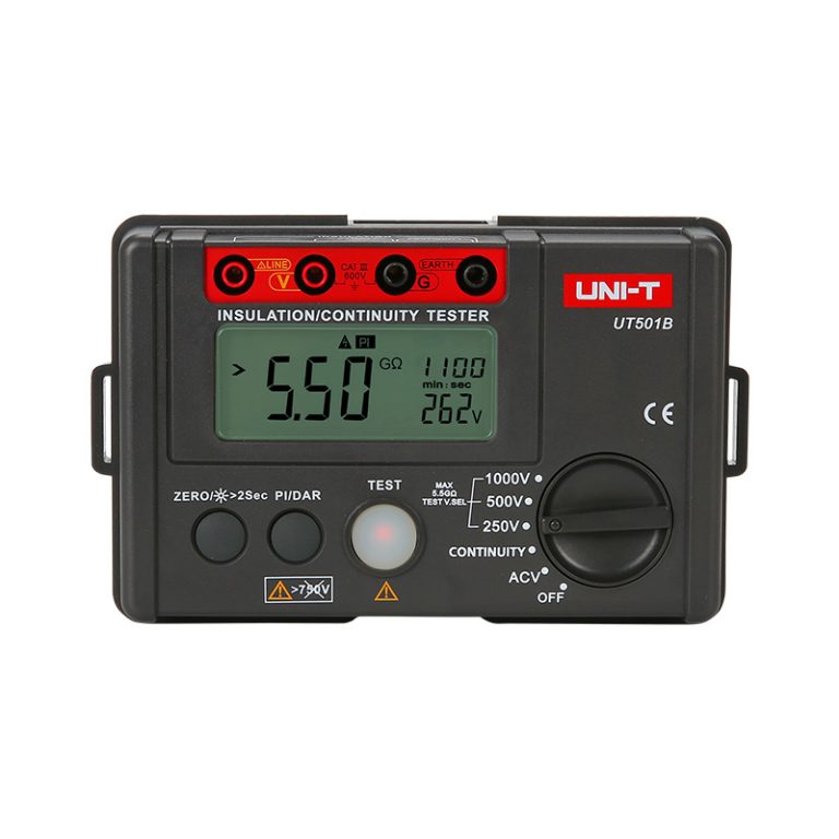 Máy đo điện trở cách điện Uni-T UT501B (1000V;5GΩ) 1 Máy đo điện trở cách điện Uni-T UT501B (1000V;5GΩ)