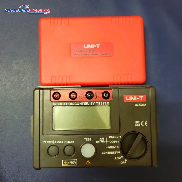 Máy đo điện trở cách điện Uni-T UT502A (2.5kV;20GΩ) 2 Máy đo điện trở cách điện Uni-T UT502A (2.5kV;20GΩ) - Ảnh 2