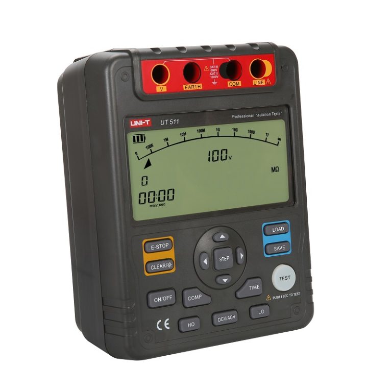 Máy đo điện trở cách điện Uni-T UT511 (1000V;10GΩ) 1 Máy đo điện trở cách điện Uni-T UT511 (1000V;10GΩ)