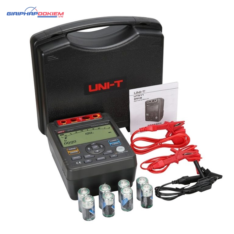 Máy đo điện trở cách điện Uni-T UT511 (1000V;10GΩ) 3 Máy đo điện trở cách điện Uni-T UT511 (1000V;10GΩ) - Ảnh 3