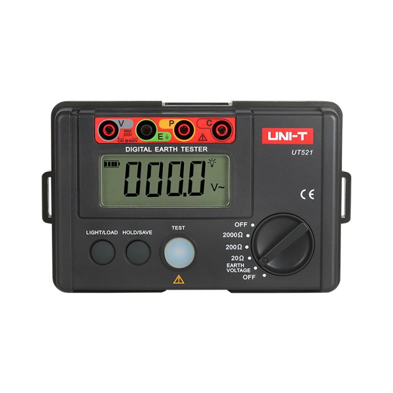 Máy đo điện trở đất Uni-T UT521 (2000Ω/200V) 1 Máy đo điện trở đất Uni-T UT521 (2000Ω/200V)