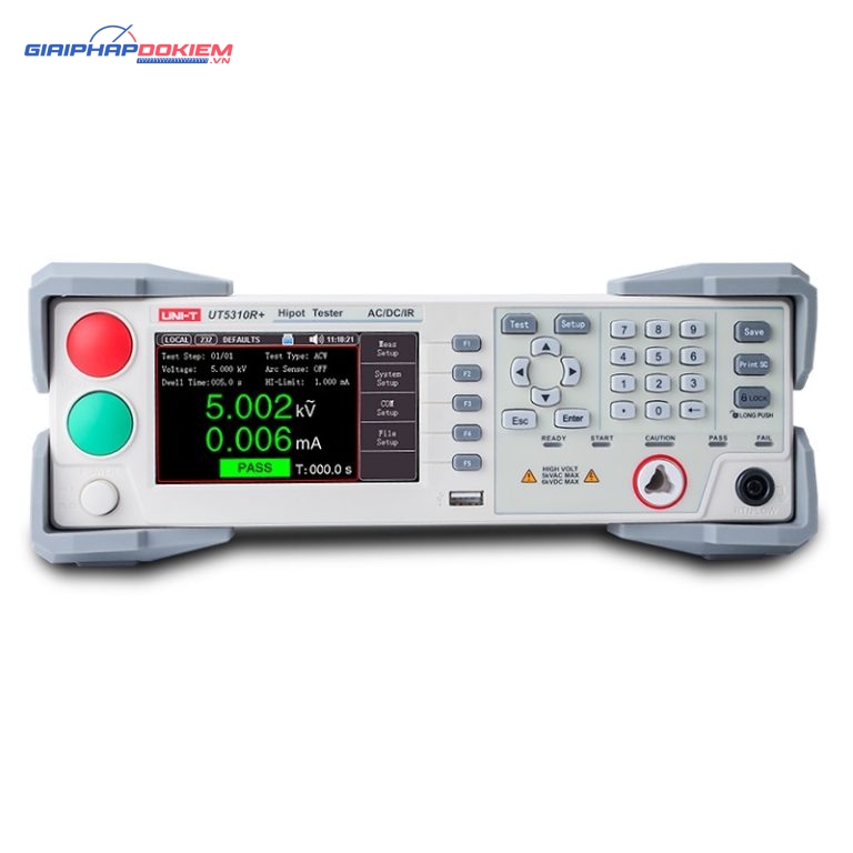 Thiết bị kiểm tra an toàn điện Uni-T UT5310R+(AC/DC/IR) 1 Thiết bị kiểm tra an toàn điện Uni-T UT5310R+(AC/DC/IR)