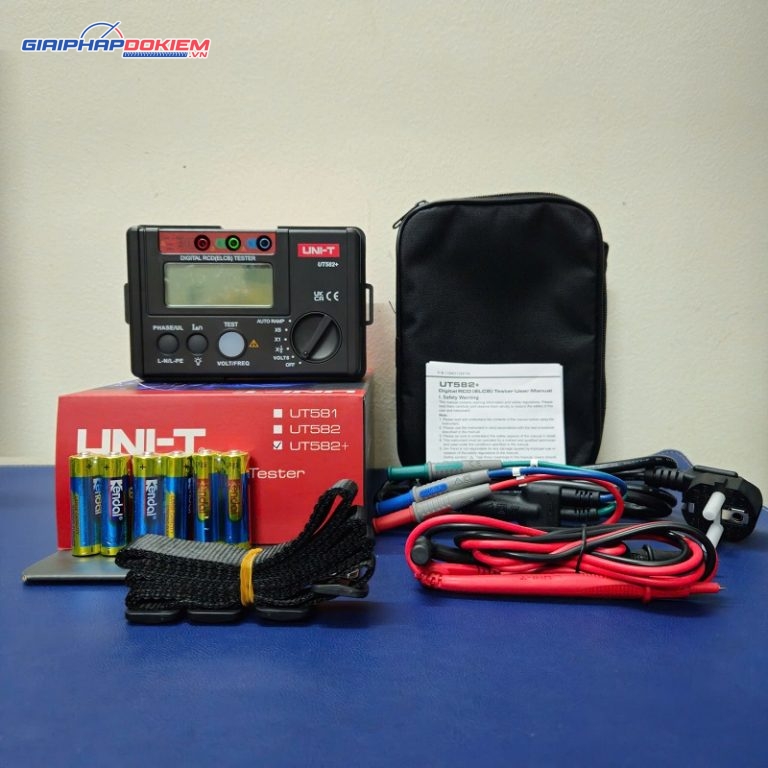 Máy kiểm tra dòng rò RCD (ELCB) Uni-T UT582+ 3 Máy kiểm tra dòng rò RCD (ELCB) Uni-T UT582+ - Ảnh 3