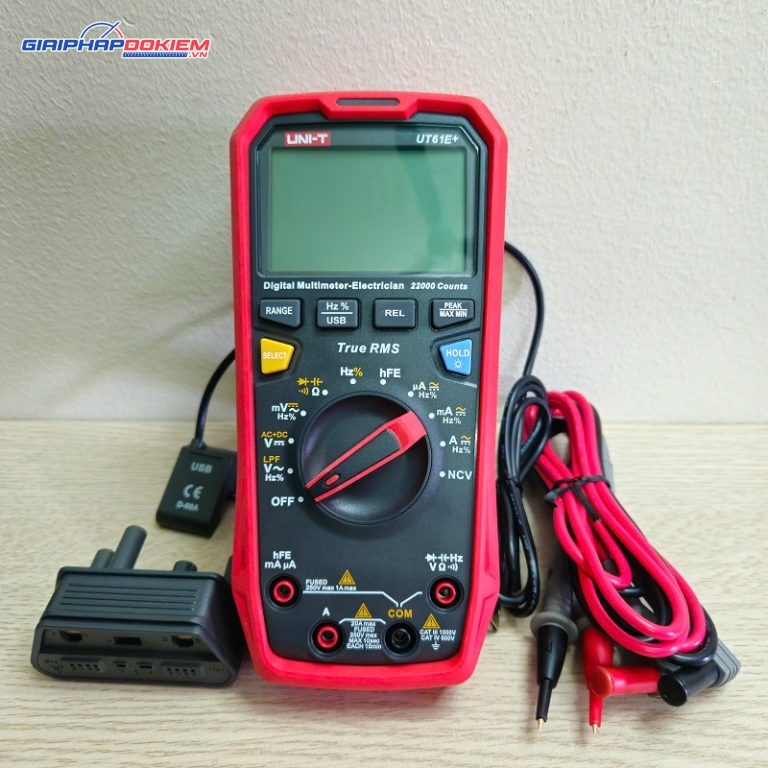 Đồng hồ vạn năng đo biến tần Uni-T UT61E+ (1000V/20A) 2 Đồng hồ vạn năng đo biến tần Uni-T UT61E+ (1000V/20A) - Ảnh 2