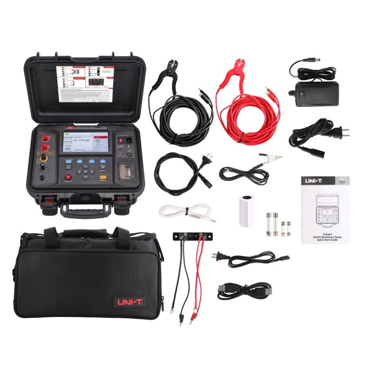 Máy đo điện trở nhỏ cuộn dây Uni-T UT620T (100μΩ-1MΩ) 3 Máy đo điện trở nhỏ cuộn dây Uni-T UT620T (100μΩ-1MΩ) - Ảnh 3