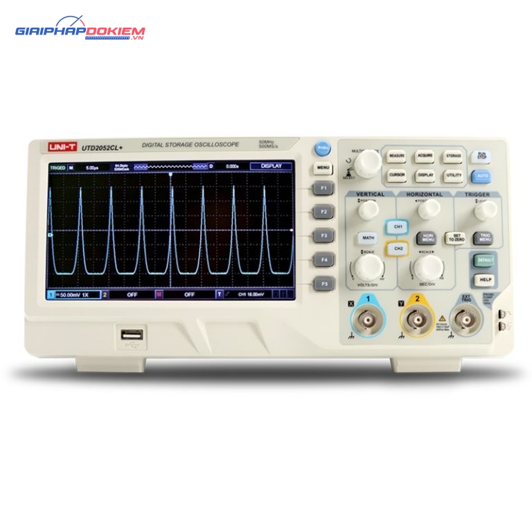 Máy hiện sóng Uni-T UTD2052CL+(50MHz, 2CH) 1 Máy hiện sóng Uni-T UTD2052CL+(50MHz, 2CH)