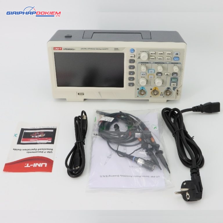 Máy hiện sóng Uni-T UTD2052CL+(50MHz, 2CH) 3 Máy hiện sóng Uni-T UTD2052CL+(50MHz, 2CH) - Ảnh 3