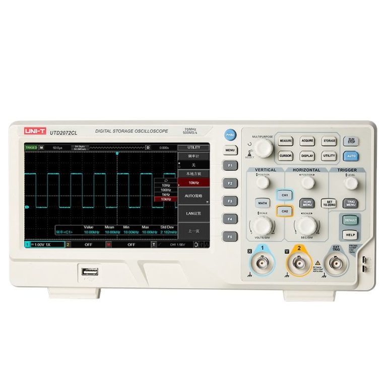 Máy hiện sóng Uni-T UTD2072CL (70MHz, 2CH) 1 Máy hiện sóng Uni-T UTD2072CL (70MHz, 2CH)
