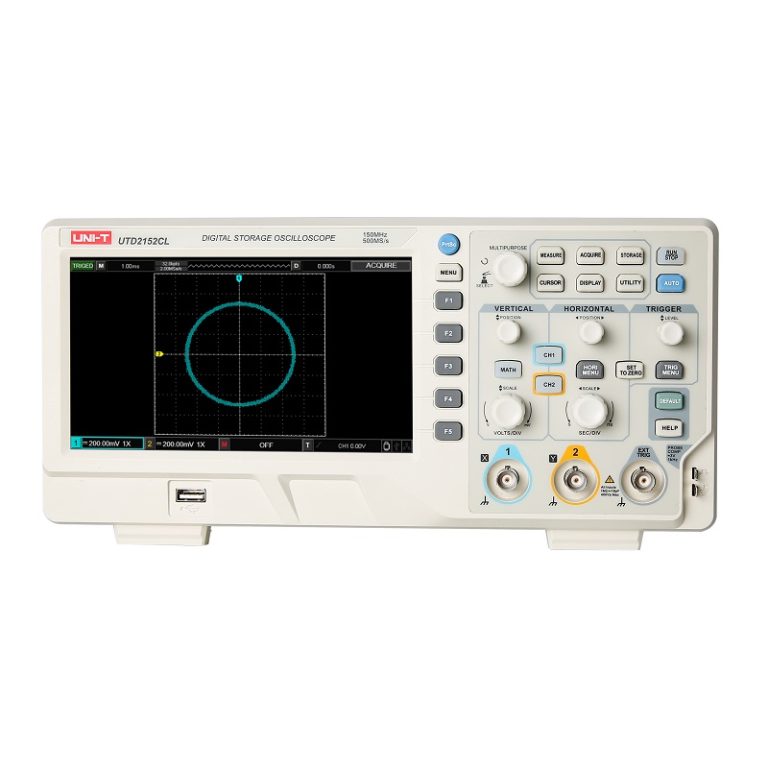 Máy hiện sóng Uni-T UTD2152CL (150MHz, 2CH) 1 Máy hiện sóng Uni-T UTD2152CL (150MHz, 2CH)