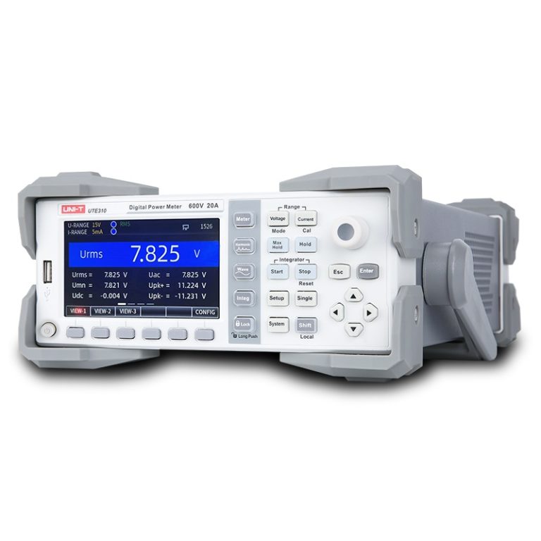 Máy đo công suất để bàn Uni-T UTE310 (12kW;300kHz;600V;20A) 1 Máy đo công suất để bàn Uni-T UTE310 (12kW;300kHz;600V;20A)