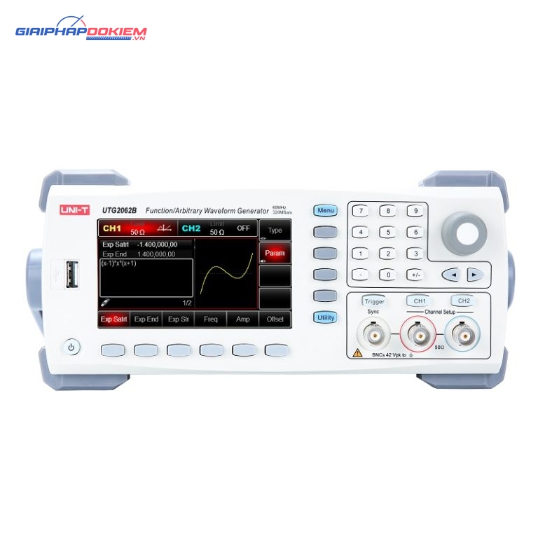 Máy phát xung Uni-T UTG2062B (60MHz;2CH) 1 Máy phát xung Uni-T UTG2062B (60MHz;2CH)