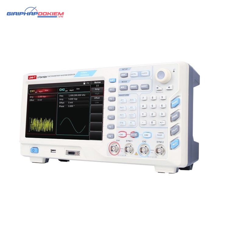 Máy phát xung tùy ý Uni-T UTG4162A (160MHz;2CH) 1 Máy phát xung tùy ý Uni-T UTG4162A (160MHz;2CH)
