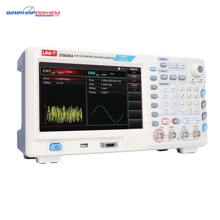 Máy phát xung tùy ý Uni-T UTG4202A (200MHz;2CH) 1 Máy phát xung tùy ý Uni-T UTG4202A (200MHz;2CH)