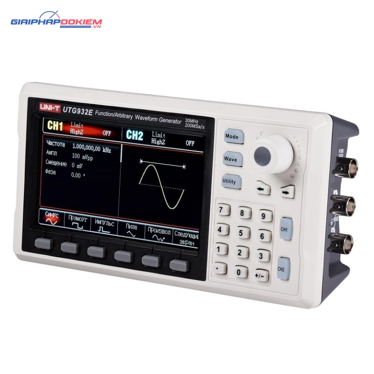 Máy phát xung Uni-T UTG932E (30MHz/2CH) 1 Máy phát xung Uni-T UTG932E (30MHz/2CH)
