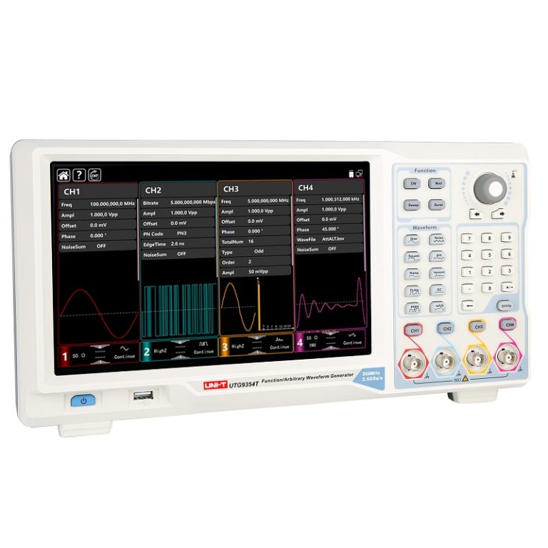 Máy phát xung tùy ý Uni-T UTG9354T (350MHz;2.5GSa/s;4CH) 1 Máy phát xung tùy ý Uni-T UTG9354T (350MHz;2.5GSa/s;4CH)