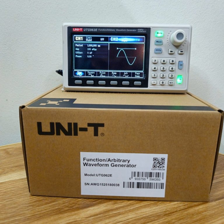 Máy phát xung Uni-T UTG962E (60MHz/2CH) 2 Máy phát xung Uni-T UTG962E (60MHz/2CH) - Ảnh 2