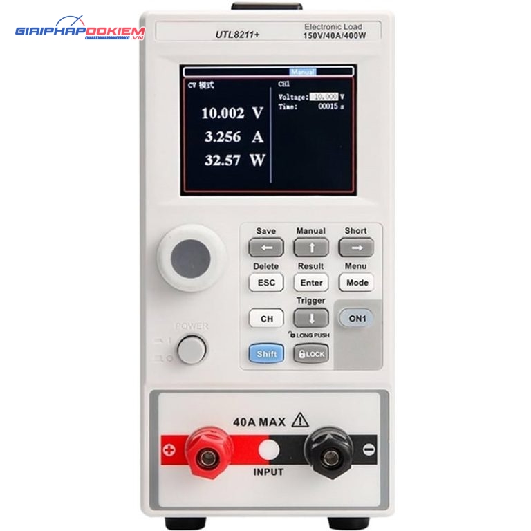 Tải điện tử DC Uni-T UTL8211+(150V/40A/400W/1CH) 1 Tải điện tử DC Uni-T UTL8211+(150V/40A/400W/1CH)