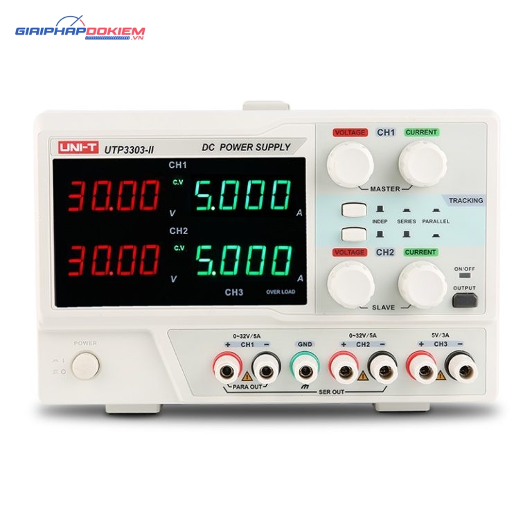 Nguồn DC tuyến tính Uni-T UTP3303-II (32V;3A;3CH) 1 Nguồn DC tuyến tính Uni-T UTP3303-II (32V;3A;3CH)