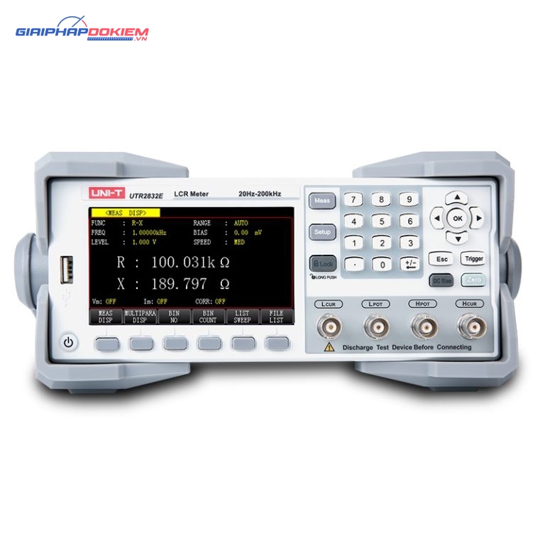 Máy đo LCR để bàn Uni-T UTR2832E (200kHz) 1 Máy đo LCR để bàn Uni-T UTR2832E (200kHz)